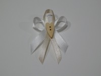 svadobné pierko bielo-kapučínové