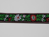 stuha krojová 25 mm čierna